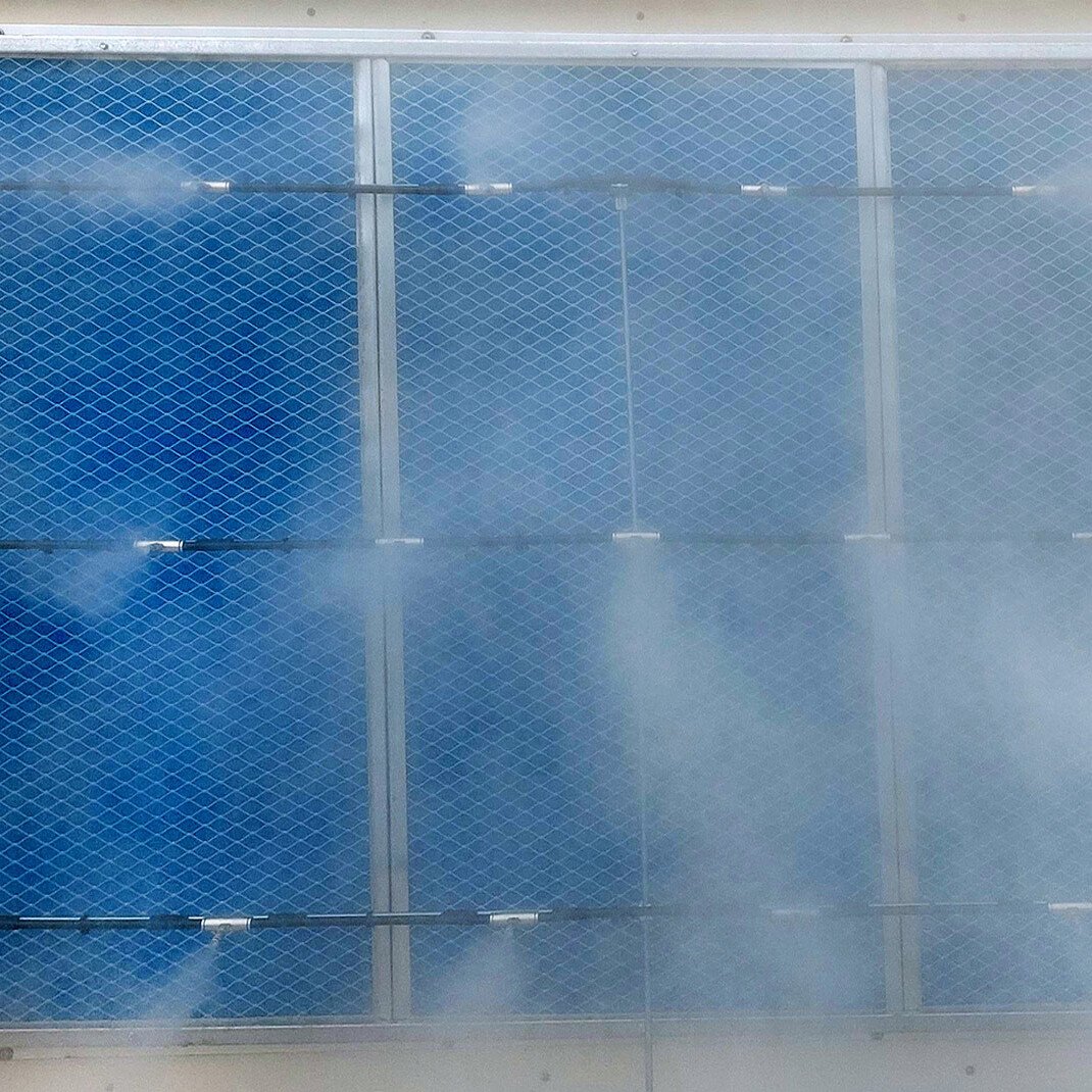 Υδρονέφωση Αδιαβατική Ψύξη σε Ψυκτική Μονάδα