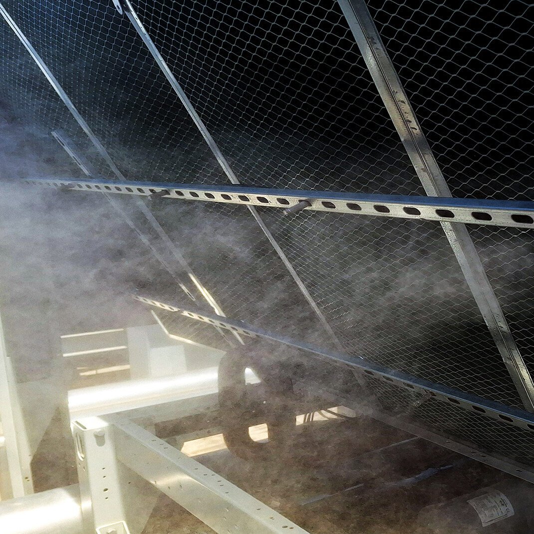 Υδρονέφωση Αδιαβατική Ψύξη σε Ψυκτική Μονάδα